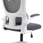 Крісло GT Racer X-5728 White/Gray фото 10