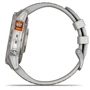 Смарт-годинник Garmin Fenix 7 Pro Sapphire Solar Titanium with Fog Gray/Ember Orange Band (010-02777-21): Стандарт захисту 10 ATM