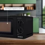 Микроволновая печь Interlux IMWO-9920SB: Внутреннее покрытие камеры Эмаль