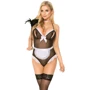 Костюм горничной SoftLine Edna, S/M (black)