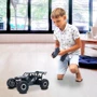 Автомобиль Off-Road Crawler на р/у – Speed King (черный металлик, метал. корпус, аккум. 6V, 1:14) (SL-153RHMBl): Привод Полный