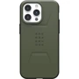 Чехол для iPhone Urban Armor Gear UAG Civilian Magsafe Olive Drab (114295117272) for iPhone 15 Pro Max: Материалы поликарбонат и полиуретан