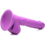 Фаллоимитатор Pop Peckers 6.5" Dildo With Balls Purple