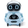 Робот Jiabaile интерактивная игрушка Pocket Robot, english, голубой