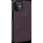 Чохол для iPhone Urban Armor Gear UAG Civilian Eggplant (11234D114949) for iPhone 12 mini: Матеріали силікон