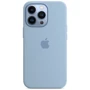 Чехол для iPhone Apple Silicone Case with MagSafe Blue Fog (MN653) for iPhone 13 Pro: Материалы Силикон