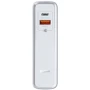 Зарядний пристрій Baseus Wall Charger Power Station GaN USB and USB-C 45W + Power Bank 1000mAh White (PPNLD-C02): Сила струму 2.4А и более