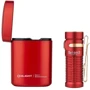 Ліхтар туристичний Olight Baton 3 Premium Red з зарядної станцією (2370.33.24)