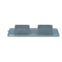 Миска складная WAUDOG Silicone 385х230х50 мм серый (508011): Размеры 385х230х50 мм