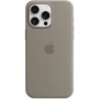 Чехол для iPhone Apple iPhone 15 Pro Max Silicone Case with MagSafe - Clay (MT1Q3ZM/A): Материалы Силикон