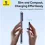 Зарядное устройство Baseus Wireless Charging Magnetic Mini4 Qi2 15W Black (P10278200111-00) for Apple iPhone 16 I 15 I 14 I 13 I 12 series фото 7
