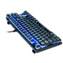 Клавиатура REAL-EL M28 RGB TKL Black: Количество клавиш 96