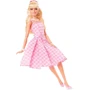 Коллекционная кукла Barbie The Movie Perfect Day Марго Робби в клетчатом платье (HPJ96): Особенности На шарнирах