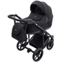 Коляска 2 в 1 Adamex Locco Lux TK-53 чорний (681025): Кількість блоків 2