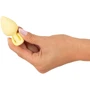Анальная пробка Cuties Mini Butt Plug Yellow