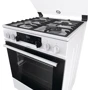 Плита комбинированная Gorenje KS6350WA: Размеры 85x60x60 см (ВxШxГ)