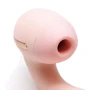 Вакуумный вибратор Kistoy Tina Mini Light Pink, вагинально-клиторальный