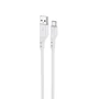 Кабель Hoco USB Cable to USB-C X97 Crystal 2.4A 20W 1m Light Gray