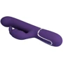 Вибратор с ротацией и толчками LYBAILE Pretty Love Coale Dark Purple (BW-500013-2)