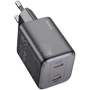 Зарядний пристрій Hoco Wall Charger N42 Elogiado 2xUSB-C 45W Black