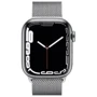 Apple Watch Series 7 41mm GPS+LTE Silver Stainless Steel Case with Silver Milanese Loop (MKHF3): Размер 41mm