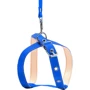 Шлея з повідцем Collar капронова для котів 14 мм 125 см синя (05442): Виробник Collar