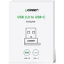 Адаптер Ugreen Adapter US280 USB to USB-C Black (50568) фото 7