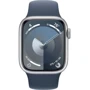 Apple Watch Series 9 45mm GPS+LTE Silver Aluminum Case with Storm Blue Sport Band - M/L (MRMH3) Approved Вітринний зразок: Производитель Apple