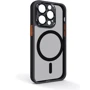 Чехол для iPhone ArmorStandart Unit Case Magsafe SE Black Orange for iPhone 14 Pro (ARM75366)