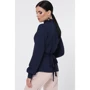 Блуза FashionUp BZ-1783A 48 темно-синяя с длинным рукавом: Сезон Демисезон