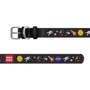 Ошейник WAUDOG Design с рисунком "NASA" 15 мм 26-35 см черный (0015-0047-01): Производитель WAUDOG