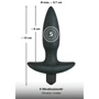 Анальная пробка Orion - Black Velvet Vibrating Plug Small