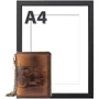 Мужское портмоне DNK Leather коричневое (DNKN4C-VIN-C-brown) фото 7