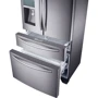 Холодильник Side-by-Side Samsung RF 24FSEDBSR: Розташування морозильної камери нижнє