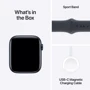Apple Watch SE 2 2024 40mm GPS Midnight Aluminum Case with Ink Sport Loop (MXEA3QH/A) UA: Встроенная память 32 ГБ
