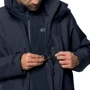 Куртка Jack Wolfskin Arland 3IN1 1110711-1010 52 черная демисезонная с капюшоном фото 7