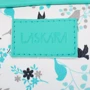 Женская сумка кросс боди Laskara бирюзовая (LK-20284-turquoise): Фактура Гладкая, Матовая