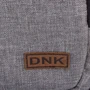 Мужская сумка-слинг DNK Leather серая (DNK-JOKER№2-BAG-7): Фактура Тканая