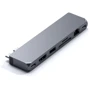Адаптер Satechi Adapter Aluminum USB-C to 2xUSB-C+USB+HDMI+RJ45+SD+3.5mm Space Gray (ST-UCPHMXM): Интерфейс подключения USB-C