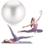 Мяч для фитнеса Queenfit 25 см серый: Диаметр, см 25