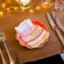 Сервировка стола Одноразовые салфетки Talking Tables Розы (ROSE-NAPKIN-CAKE) фото 2
