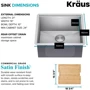 Кухонная мойка Kraus KWU111-21