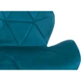 Стілець GT Racer X-D28 Plus Velvet Blue: Матеріал каркаса Велюр, дерево, метал