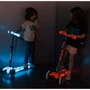 Самокат Micro серии Maxi Deluxe Glow LED Plus Синий хрусталь (MMD37): Конструкция рамы цельная
