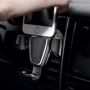 Держатель Baseus Car Holder Gravity Metal Silver (SUYL-B0S): Особенности автодержатель