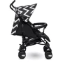 Прогулочная коляска Lionelo Elia Oslo black/white: Количество блоков 1
