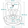 Автокресло Lionelo Lars Turquoise фото 1