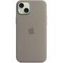 Чехол для iPhone Apple iPhone 15 Plus Silicone Case with MagSafe - Clay (MXQU3ZM/A): Тип чехла накладка на заднюю часть