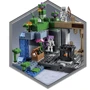Конструктор LEGO Minecraft Підземелля скелета (21189): Кількість деталей, шт. 364
