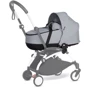 Универсальная коляска BABYZEN YOYO² с люлькой Bassinet Stone/Серый без дождевика белая рама (BZ10109-01/595410/595): Пол ребенка Унисекс